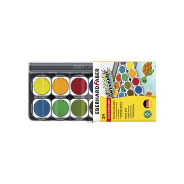 EBERHARD FABER Boîte de peinture WINNER, 24 couleurs
