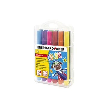 EBERHARD FABER Feutre large COLORI, étui de 12