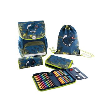 EBERHARD FABER Kit cartable EFAlino Dinosaure, 4 pièces