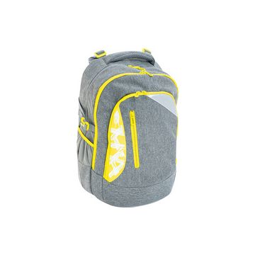 EBERHARD FABER Sas à dos scolaire X-Style, gris / jaune fluo