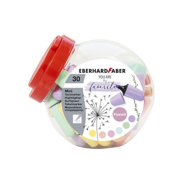 EBERHARD FABER Surligneur Mini Pastel, bonbonière de 30