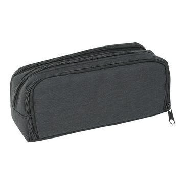 EBERHARD FABER Trousse, 3 compartiments, anthracite/noir