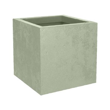 EDA Bac à plantes BASALT UP, cubique, 295 mm, vert amande