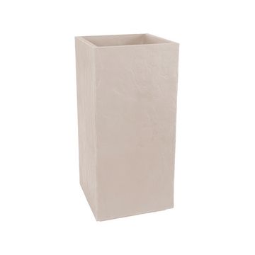 EDA Bac à plantes VOLCANIA, hauteur: 800 mm, beige