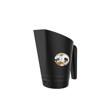 EDA Pelle à pellets, plastique, capacité: 700 g, noir