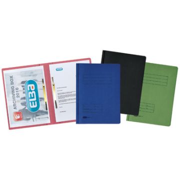 ELBA Chemise à double lamelle, format A4, carton manille - ELBA Chemise à double lamelle, format A4, carton manille -