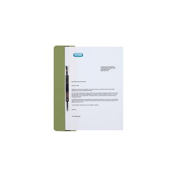 ELBA Chemise à oeillet A4 en carton lustré, 250 g/m2