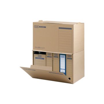 ELBA Conteneur d'archives tric systèm, brun naturel x5
