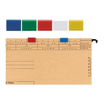 ELBA Farbreiter, aus PVC, zum Aufstecken, gelb