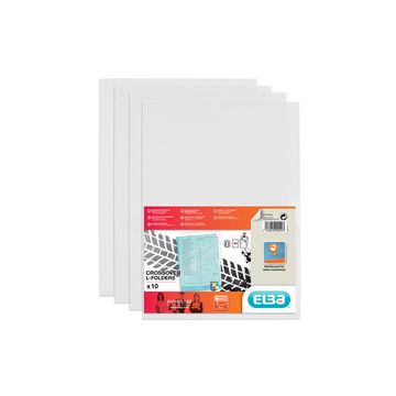 ELBA Pochettes coin Fard'Liss, format A4, PVC 0,18 mm,