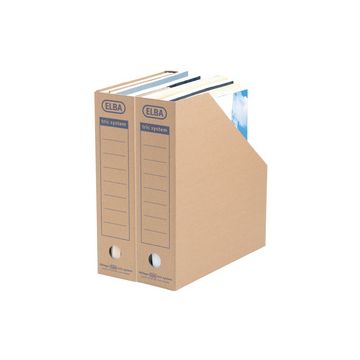 ELBA Porte-revues tric System, marron nature x12