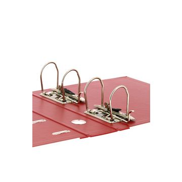 ELBA classeur double rado plast, largeur de dos 75 mm, noir