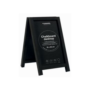 EUROPEL Ardoise de table, mini, noir