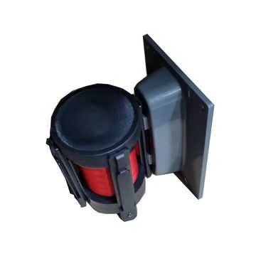 EUROPEL Barrière ceinture pour montage mural, rouge