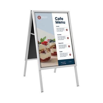 EUROPEL Panneau trottoir CLASSIC, A1, argent