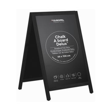 EUROPEL Panneau trottoir DELUXE, 660 x 1.040 mm, noir