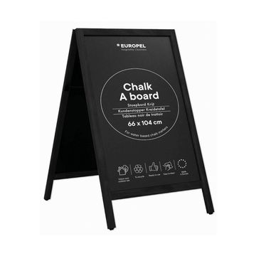 EUROPEL Panneau trottoir, 660 x 1.040 mm, noir