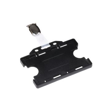 EUROPEL Porte-badge, ouvert, avec clip, 54 x 85 mm
