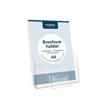EUROPEL Porte-brochures, A4, avec compartiment pour cartes