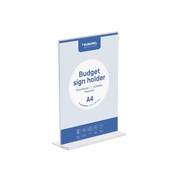 EUROPEL Porte-visuel Budget, A4, droit