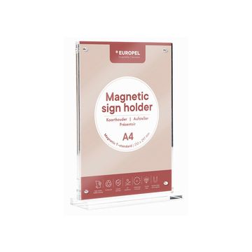 EUROPEL Porte-visuel LUXE, A5 portrait, droit