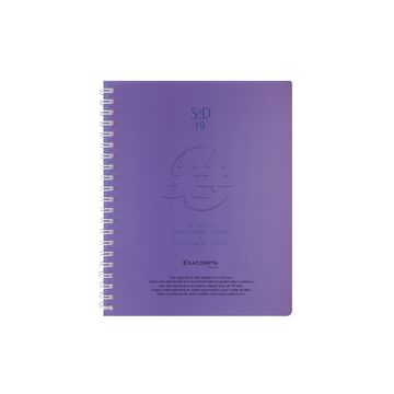 EXACOMPTA Agenda de bureau SAD 19S, 2026/2027, 16 mois x5