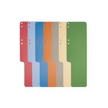 EXACOMPTA Aktenschwänze, Karton, 100 Stück, grau EXACOMPTA Aktenschwänze, Karton, 100 Stück, grau