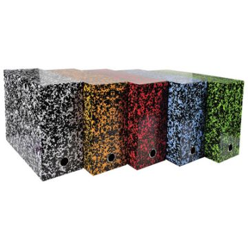 EXACOMPTA Boîte transfert Annonay, carton, 120 mm, assorti x5