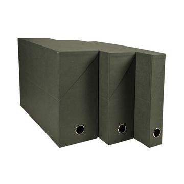 EXACOMPTA Boîte transfert, carton, 120 mm, vert foncé