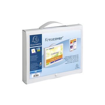 EXACOMPTA Boîte valisette avec poignée Kreacover, A4, PP
