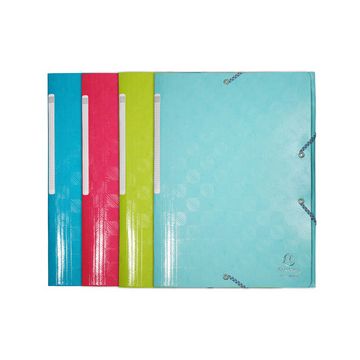 EXACOMPTA Chemise à élastique 1928, A4, carton, assorti x6