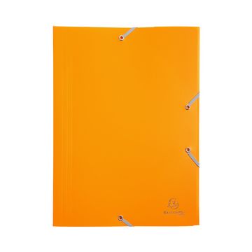 EXACOMPTA Chemise à élastiques Opaque Eco, PP, A4, jaune