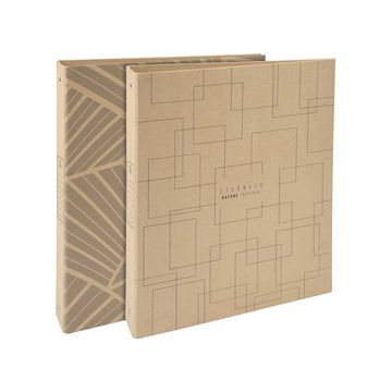 EXACOMPTA Classeur à anneaux Eterneco, A4, 2 anneaux,naturel