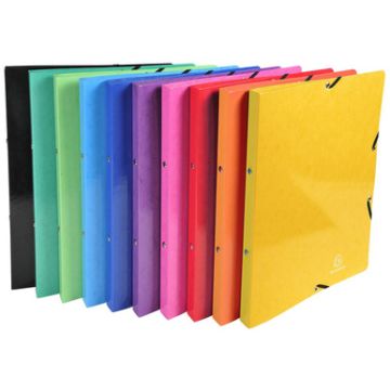 EXACOMPTA Classeur à anneaux Iderama, 2 anneaux, A4, assorti x20