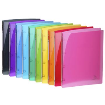 EXACOMPTA Classeur à anneaux Iderama, PP, A4, vert anis EXACOMPTA Classeur à anneaux Iderama, PP, A4, vert anis