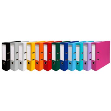 EXACOMPTA Classeur à levier PP Premium, A4, 80 mm, assorti x20