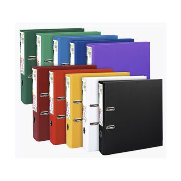 EXACOMPTA Classeur à levier PP Premium, A4, 80 mm,vert foncé x10