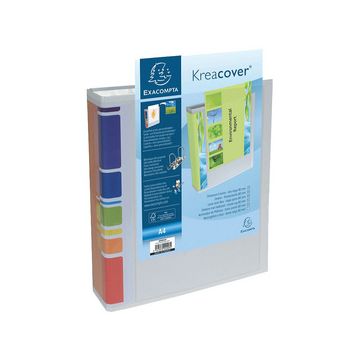 EXACOMPTA Classeur à levier Prem'Touch Kreacover, A4, blanc