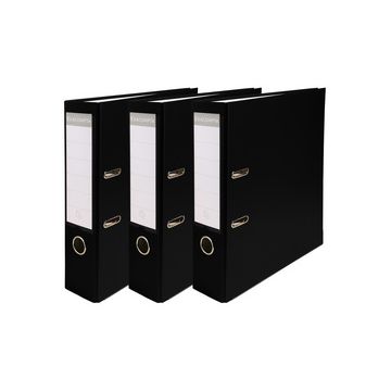 EXACOMPTA Classeur à levier Premium, A4, 80 mm, noir