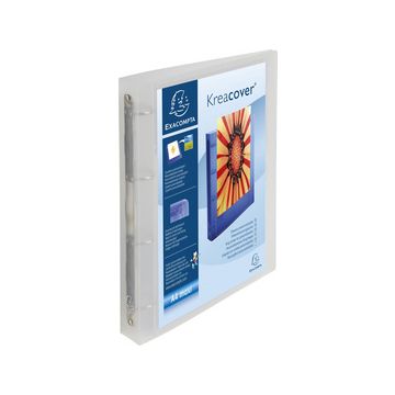 EXACOMPTA Classeur personnalisable Chromaline, A4 Maxi,blanc