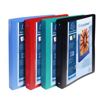 EXACOMPTA Classeur personnalisable Kreacover, PP, A4,assorti x5