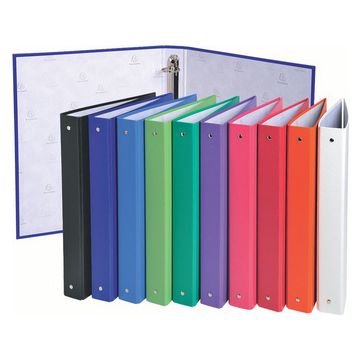 EXACOMPTA Classeur rembordé PP, A4, 4 anneaux, bleu clair