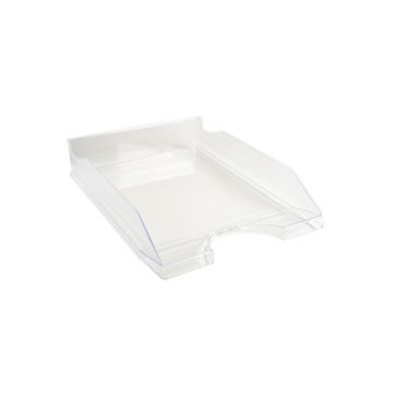 EXACOMPTA Corbeille à courrier ECOTRAY, A4+, cristal x10