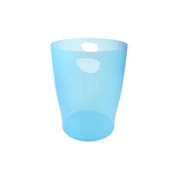 EXACOMPTA Corbeille à papier ECOBIN, 15 litres, turquoise