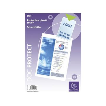 EXACOMPTA Etui de protection Doc Protect, A6, PVC