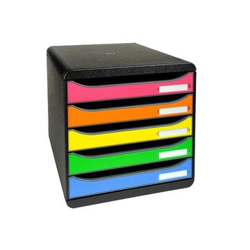 EXACOMPTA Module de classement BIG-BOX PLUS, 5 tiroirs