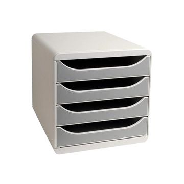 EXACOMPTA Module de classement BIG-BOX, 4 tiroirs, gris /