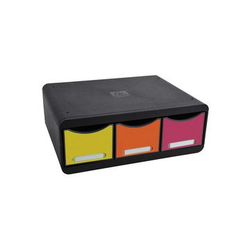 EXACOMPTA Module de classement TOOLBOX MAXI, 3 tiroirs