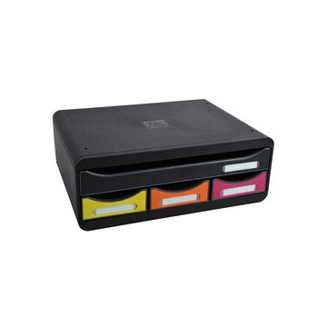 EXACOMPTA Module de classement TOOLBOX MINI, 4 tiroirs,