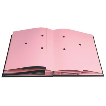 EXACOMPTA Parapheur Direction, A4, 18 compartiments,bordeaux